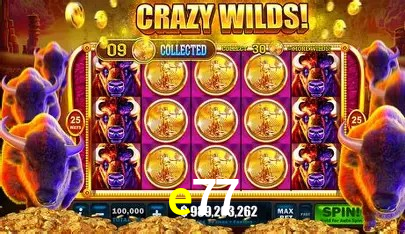 Jackpots e promoções na e77